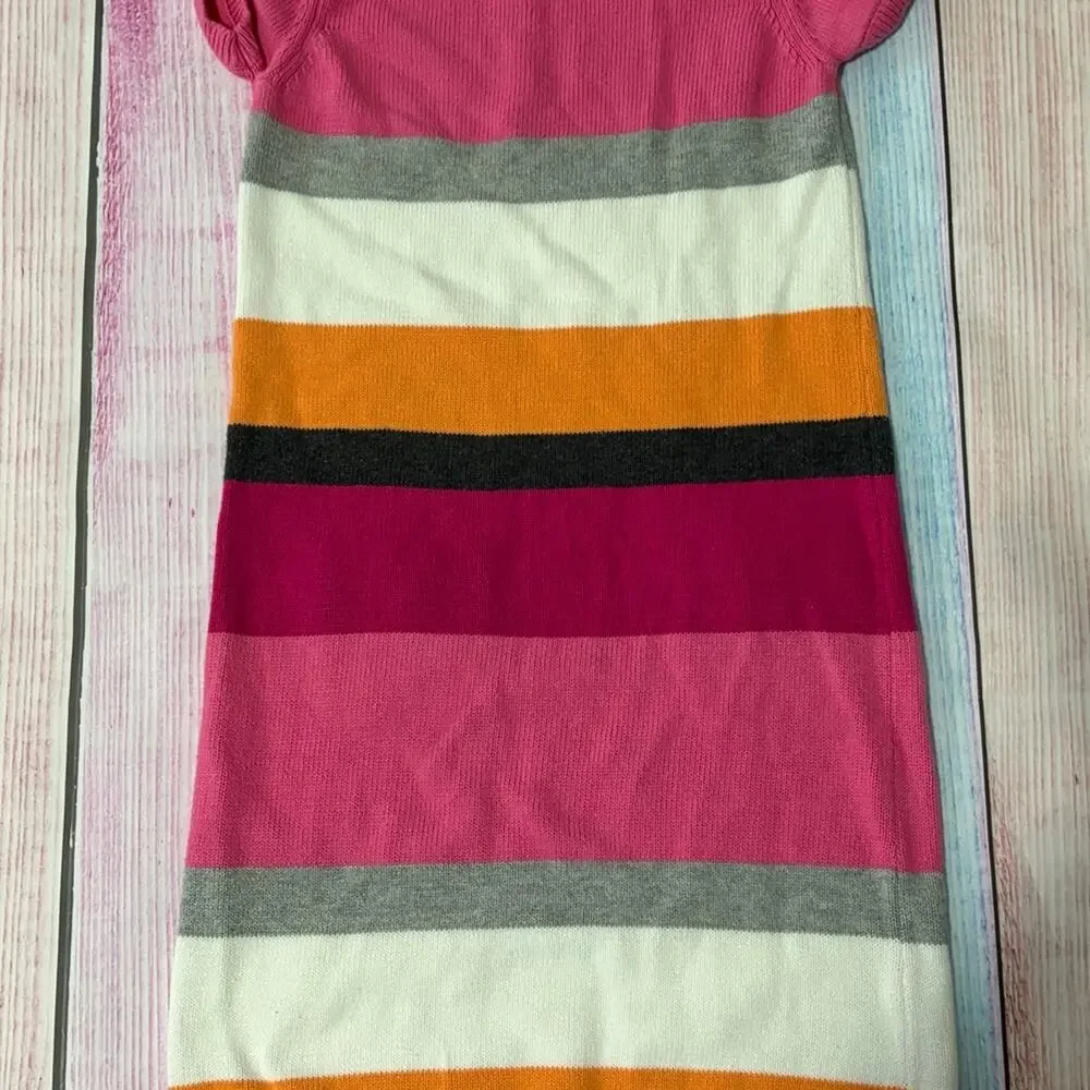 Gymboree Panda Academy Sweater Dress Girls Size 12 EUC